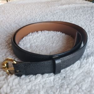 Classic Leather Black Belt